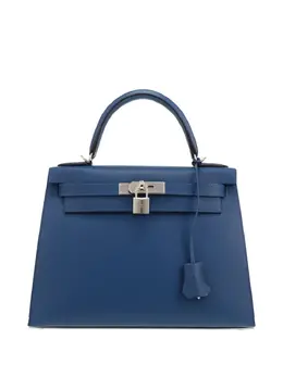 Hermès Pre-Owned: Голубая сумка 