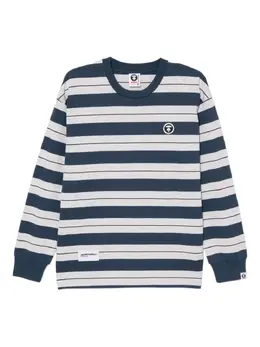 AAPE BY *A BATHING APE®: Футболка в полоску 