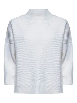 Max Mara: Белый свитер 