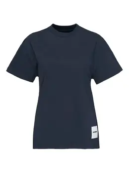 Jil Sander: Голубая футболка 