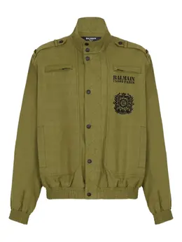 Balmain: Хлопковая куртка 