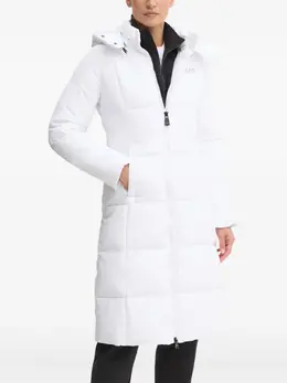 Ea7 Emporio Armani: Пальто с принтом 