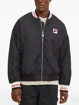 Fila: Чёрная куртка 