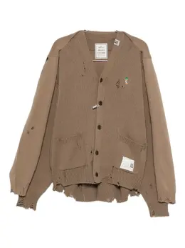 Maison MIHARA YASUHIRO: Коричневый кардиган 