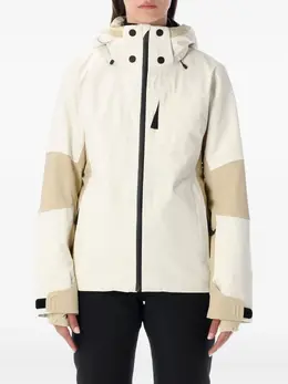 The North Face: Бежевая куртка 