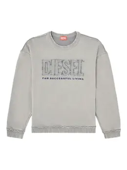 Diesel: Свитшот с вышивкой 