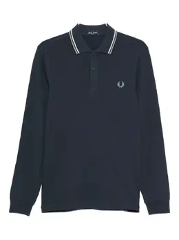 Fred Perry: Поло с длинным рукавом 