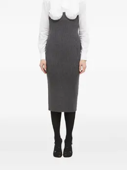 Sportmax: Трикотажная юбка 
