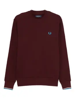 Fred Perry: Бордовый свитшот  Laurel Wreath