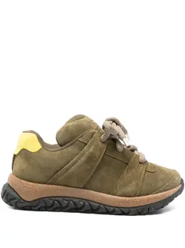 Birkenstock: Зелёные кроссовки 