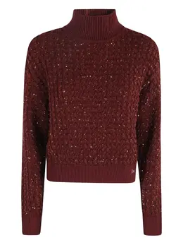 Elisabetta Franchi: Тёмный свитер 