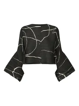 Pleats Please Issey Miyake: Куртка на пуговицах 