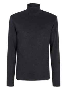 Emporio Armani: Чёрный свитер 