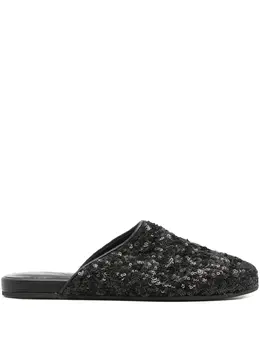 Ancient Greek Sandals: Чёрные сабо 