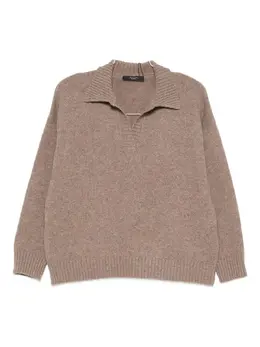 Weekend Max Mara: Коричневый свитер 