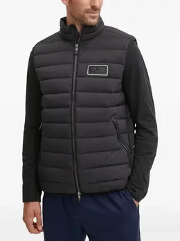 Ea7 Emporio Armani: Чёрная куртка 