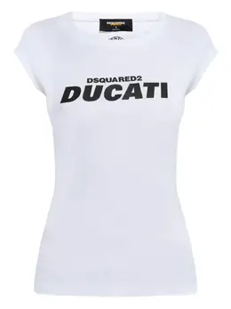 DSQUARED2: Белая футболка 