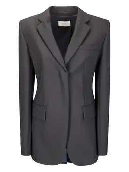 Sportmax: Чёрный жакет 