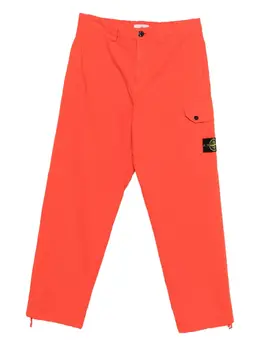 Stone Island: Оранжевые брюки  Compass