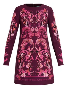 Versace Jeans Couture: Платье с длинным рукавом 