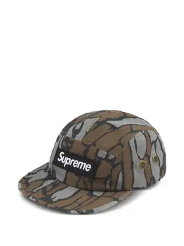 Supreme: Кепка  Camp с принтом