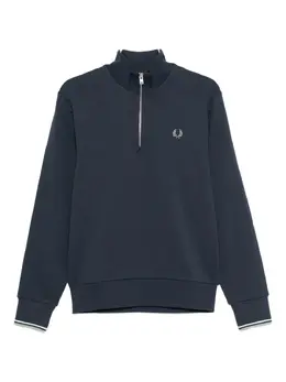 Fred Perry: Голубой свитшот  Laurel Wreath
