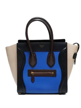 Celine Pre-Owned: Голубая сумка 