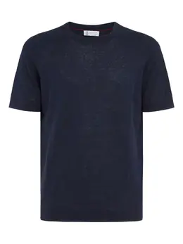 Brunello Cucinelli: Свитер с коротким рукавом 