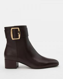 Bally: Коричневые ботинки 