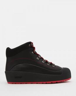 Bally: Чёрные ботинки 