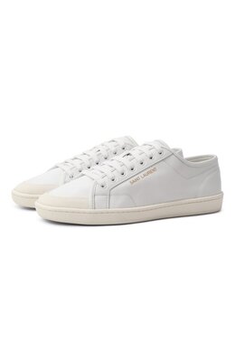 Saint Laurent: Белые кеды 