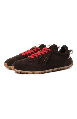 Bally: Коричневые кроссовки 