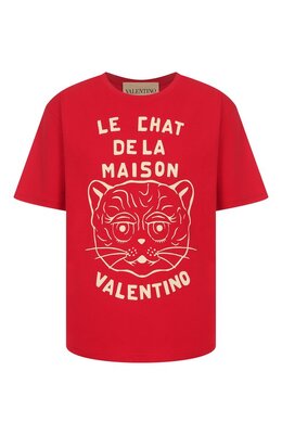 Valentino: Хлопковая футболка 