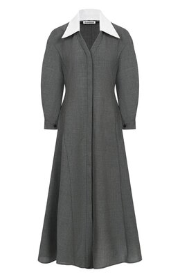 Jil Sander: Платье из шерсти 