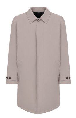 Brioni: Бежевый плащ 