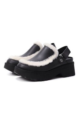 UGG: Чёрные сабо 
