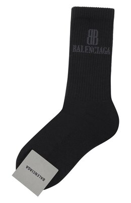 Balenciaga: Чёрные носки 