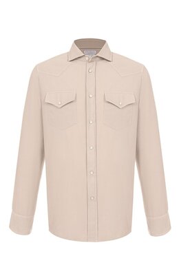 Brunello Cucinelli: Хлопковая рубашка 