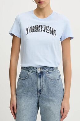 Tommy Jeans: Хлопковая футболка 