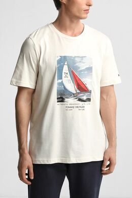 Tommy Hilfiger: Хлопковая футболка 