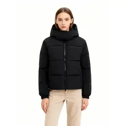 EA7 EMPORIO ARMANI: Чёрная куртка 