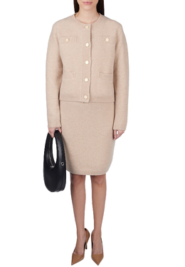 ALLUDE: Трикотажный кардиган 