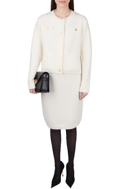ALLUDE: Трикотажный кардиган 