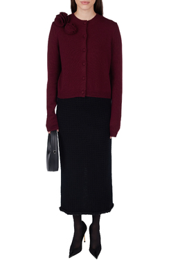 ALLUDE: Трикотажный кардиган 
