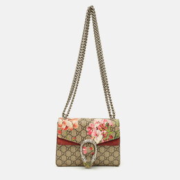 Gucci: Бежевая сумка  GG Supreme