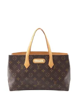 Louis Vuitton Pre-Owned: Коричневая сумка-шоппер 
