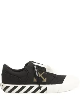 Off-White: Чёрные кроссовки 
