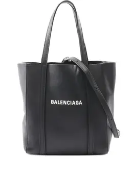 Balenciaga Pre-Owned: Чёрная сумка-шоппер 