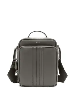 Bally: Серебристая сумка 