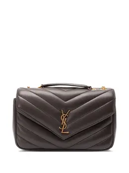 Saint Laurent: Коричневая сумка 